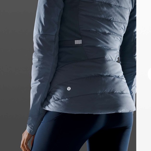 NWT Lululemon Athletica Down For It All Jacket in 
Chambray
